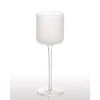 White Night Frosted Wine Glass by Abigails - Elegant & Durable White Wine Glass Set
