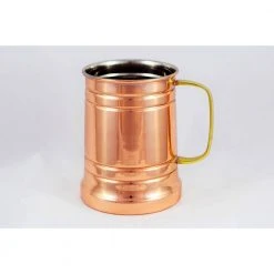 20 oz. Large Vintage Copper Stainless Steel Beer Stein by Alchemade - Renaissance Style Metal Tankard -Drinkware Shop alchemade beer mugs alch 1233 1f 1000