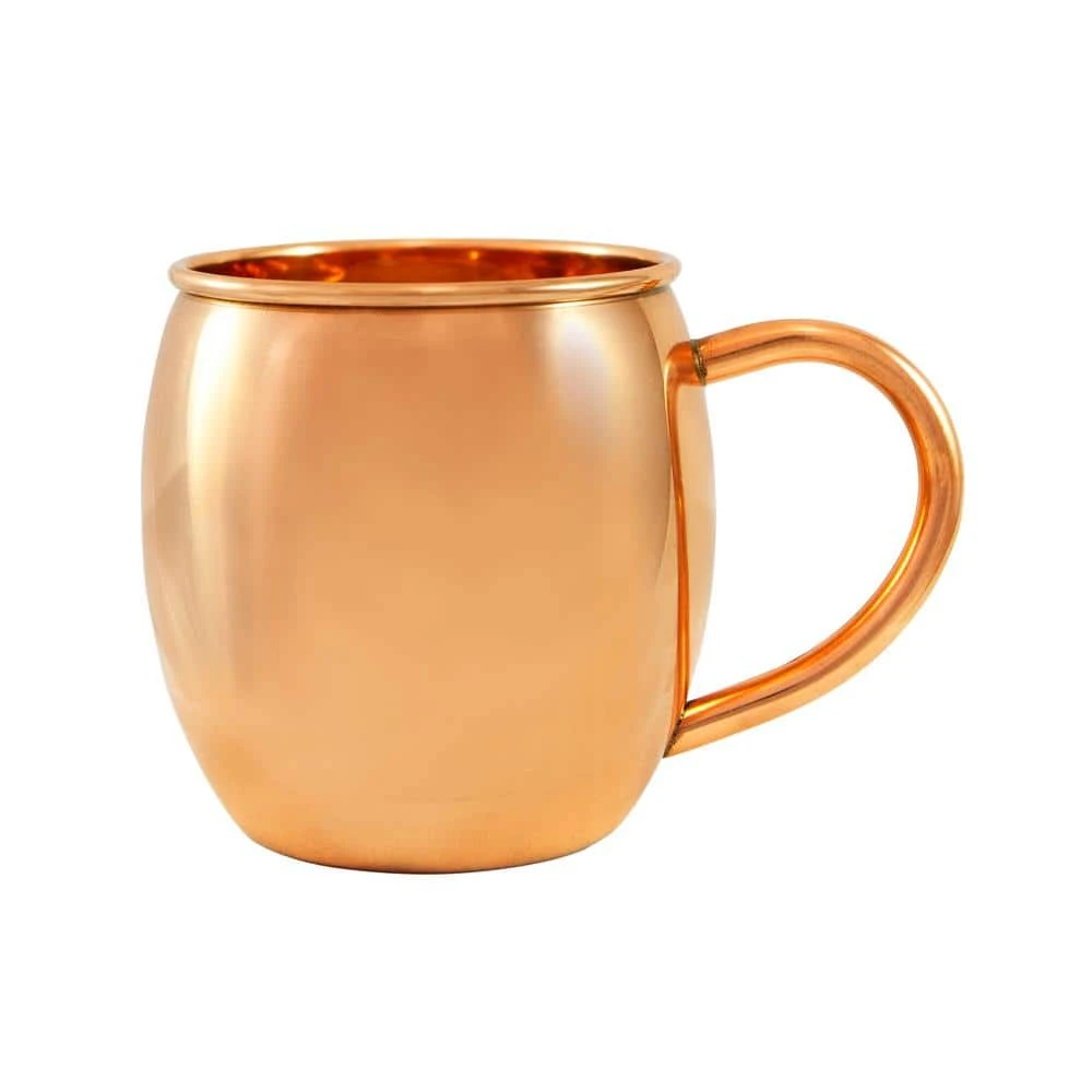 Alchemade Copper 16 oz. Barrel Mug - Premium Drinking Glasses for Coffee, Tea & Beer 1 Alchemade Copper 16 oz. Barrel Mug - Premium Drinking Glasses for Coffee, Tea & Beer