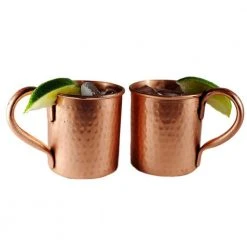 Alchemade Copper 16 oz. Mug (2-Pack) - Elegant & Durable Drinking Glasses