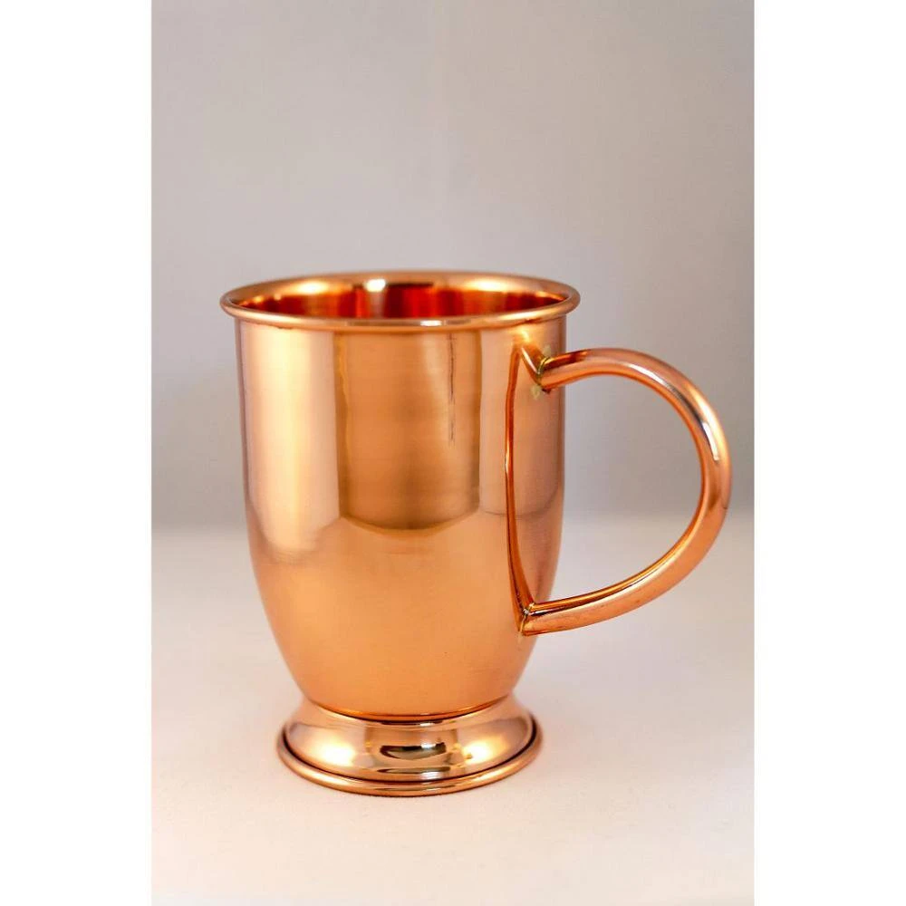 16 oz. 100% Pure Copper Moscow Mule Mug - Handcrafted Barrel Design for Cocktails & Beverages by Alchemade 7 16 oz. 100% Pure Copper Moscow Mule Mug - Handcrafted Barrel Design for Cocktails & Beverages by Alchemade - Image 7