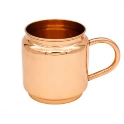 16 oz. 100% Pure Copper Mule Mug for Mules, Cocktails, or Any Beverage by Alchemade