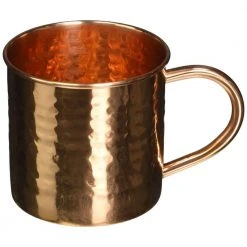 Alchemade Copper 16 oz. Hammered Moscow Mule Mug - Handcrafted Cocktail Glass
