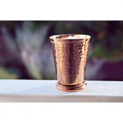 12 oz. 100% Pure Hammered Copper Mint Julep Cups - Handcrafted by Alchemade for Cocktails, Beverages & Mint Juleps 5 12 oz. 100% Pure Hammered Copper Mint Julep Cups - Handcrafted by Alchemade for Cocktails, Beverages & Mint Juleps -Drinkware Shop alchemade shot glasses alch 2412 4f 1000