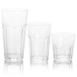 3-Different Sizes Glassware Set (Set of 18) - Elegant Drinkware for Every Occasion by Better Chef -Drinkware Shop better chef drinking glasses sets 98589244m 4f 1000