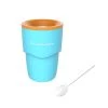 6 oz. Blue Slushy and Shake Maker Cup by Classic Cuisine - Perfect for Frozen Drinks & Desserts
