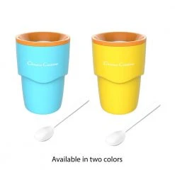 6 oz. Blue Slushy and Shake Maker Cup by Classic Cuisine - Perfect for Frozen Drinks & Desserts -Drinkware Shop blue classic cuisine drinking glasses sets hw031074 66 1000