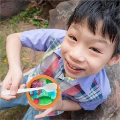 6 oz. Blue Slushy and Shake Maker Cup by Classic Cuisine - Perfect for Frozen Drinks & Desserts -Drinkware Shop blue classic cuisine drinking glasses sets hw031074 76 1000