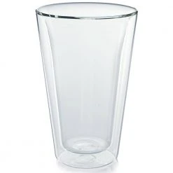 Sorrento Double-Wall 12 oz. Clear Glass Tumbler (2-Pack) - Premium Insulated Drinking Glasses by Casa Bellante -Drinkware Shop casa bellante drinking glasses sets cb sorrento 44 1000