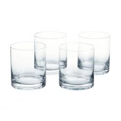 Skylar 12.4 oz. Charcoal Gray Ombre Double Old-Fashioned Glasses (Set of 4) - Elegant Cocktail & Whiskey Glasses -Drinkware Shop charcoal gray home decorators collection whiskey glasses dha09660charcoal 40 1000