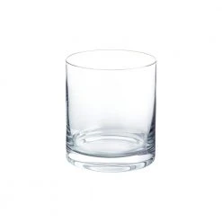 Skylar 12.4 oz. Charcoal Gray Ombre Double Old-Fashioned Glasses (Set of 4) - Elegant Cocktail & Whiskey Glasses
