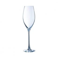 Chef&Sommelier Bellevue 8 oz. Champagne Flute Set of 6 - Elegant Wine Glasses for Celebrations