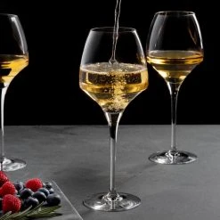 Open Up 13.5 fl. oz. Universal Stemmed White Wine Glass (Set of 6) - Elegant & Durable -Drinkware Shop chef sommelier white wine glasses q1052 1f 1000