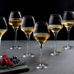Open Up 13.5 fl. oz. Universal Stemmed White Wine Glass (Set of 6) - Elegant & Durable -Drinkware Shop chef sommelier white wine glasses q1052 31 1000