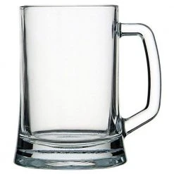 21.7 oz. Glass Beer Mug Set of 2 - Durable & Stylish Beer Glasses by Circleware