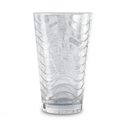 Circleware 15.75 oz. Clear Heavy Base Highball Drinking Glasses, Set of 6 - Durable Glassware for Cocktails, Soda & More
