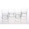 Lionshead Double Old-Fashioned Glass Set of 4 - Elegant Whiskey Glasses with Rope Detail by Abigails