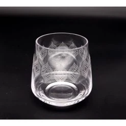 Alchemade 16 oz. Whiskey Glasses Set of 2 – Frosted Design for Old Fashioned, Bourbon, & Scotch -Drinkware Shop clear alchemade whiskey glasses alch 3503 fa 1000