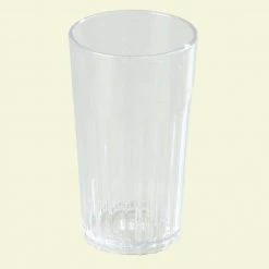 4 oz. SAN Plastic Tumbler in Clear (Case of 144) – Durable & Lightweight Drinking Glasses by Carlisle