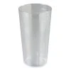 Carlisle 16 oz. SAN Plastic Stackable Tumbler, Clear (Case of 24) - Durable & Reusable Drinking Glasses