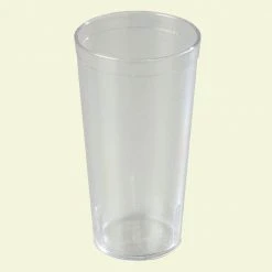 Carlisle 20 oz. SAN Plastic Stackable Tumbler in Clear (Case of 24) - Durable & Lightweight Drinking Glasses