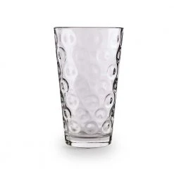Circleware 15.75 oz. Drinkware Glassware Set of 8 - Cooler Juice Glasses