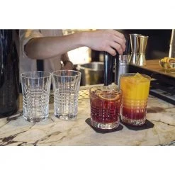 4-Piece Rendez-Vous OTR Set by Cristal D'Arques - Elegant Cocktail & Whiskey Glasses -Drinkware Shop clear cristal d arques whiskey glasses p0397 31 1000