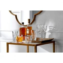 Marquis By Waterford Markham 13 fl. oz. Crystal Hi Ball Glass Set (Set of 4) - Elegant Cocktail Glasses -Drinkware Shop clear cut highball glasses 165119 c3 1000