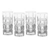 Crosby 12 fl. oz. Crystal Highball Glasses Set (Set of 4) - Premium Crystalware by Marquis By Waterford