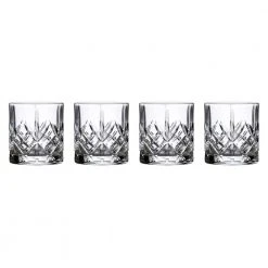 Maxwell Tumbler 6 fl. oz. Crystal Tumbler Glass Set (Set of 4) - Marquis By Waterford