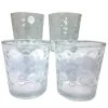Great Foundations 4-Piece Glass Tumbler Set by GIBSON HOME - Durable & Elegant Drinking Glasses