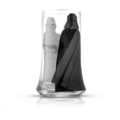 JoyJolt Star Wars Beware The Dark Side 18.5 oz. Tall Drinking Glass Set of 2 - Highball Glasses for Cocktails, Soda, and More -Drinkware Shop clear joyjolt highball glasses jsw10831 4f 1000