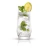 JoyJolt Gwen 18.5 oz. Clear Crystal Highball Drinking Glasses (Set of 8) - Elegant Cocktail Glasses for Every Occasion
