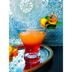 Afina Ribbon 8 oz. Martini Glasses (Set of 4) - Elegant Cocktail Glasses by JoyJolt -Drinkware Shop clear joyjolt martini glasses jg10222 31 1000