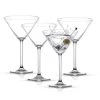 Olivia 9.2 oz. Clear Crystal Cocktail Martini Glass (Set of 4) – Premium Elegance by JoyJolt