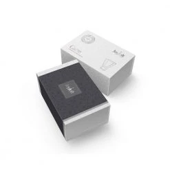 JoyJolt Carre Square 8 oz. Martini Glasses - Set of 4 - Elegant Cocktail Glassware -Drinkware Shop clear joyjolt martini glasses mg20225 1f 1000