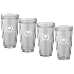 Kasualware Golf 22 oz. Doublewall Tall Tumbler (Set of 4) by Kraftware - Premium Drinking Glasses