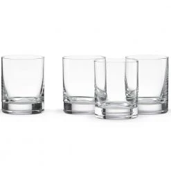 Lenox Tuscany Classics Cylinder Double Old Fashion Whiskey Glasses (Set of 4)