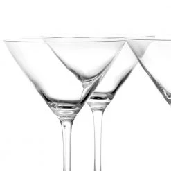 Elegant 4-Piece 10 oz. Martini Glass Set by MARTHA STEWART - Perfect for Cocktails & Parties -Drinkware Shop clear martini glasses 985118497m 44 1000