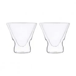 MasterPRO 7.7 oz. Martini Glasses - Elegant Set of 2 for Cocktails & More -Drinkware Shop clear martini glasses mpus60301 c3 1000