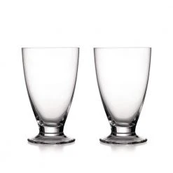 NAMBE Skye 14 oz. Glass Highball Tumblers (2-Pack) - Elegant Cocktail Glasses