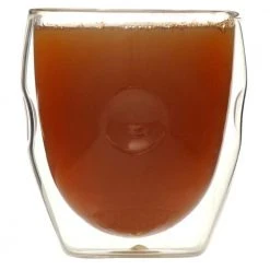 Ozeri Moderna Artisan Series 8 oz. Double Wall Beverage Glasses, Set of 4 - Elegant & Durable Drinking Glasses for Coffee, Tea, and Cocktails -Drinkware Shop clear ozeri drinking glasses sets dw080a 77 1000