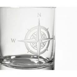 Compass Rose 13 fl. oz. Double Old Fashioned Glasses (Set of 4) - Premium Whiskey and Cocktail Glasses by Rolf Glass 6 Compass Rose 13 fl. oz. Double Old Fashioned Glasses (Set of 4) - Premium Whiskey and Cocktail Glasses by Rolf Glass -Drinkware Shop clear rolf glass whiskey glasses 223001 s 4 4f 1000