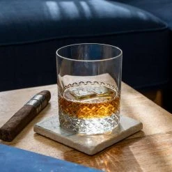 Rolf Glass Diamond 11 oz. On the Rocks Glass Set of 2 - Premium Whiskey & Cocktail Glasses -Drinkware Shop clear rolf glass whiskey glasses 304588 s 2 1f 1000