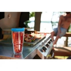 Tervis Clear 24 oz. 2-Pack Double Walled Insulated Plastic Tumblers - No Lid, Durable & Eco-Friendly -Drinkware Shop clear tervis drinking glasses sets 1001833 1f 1000