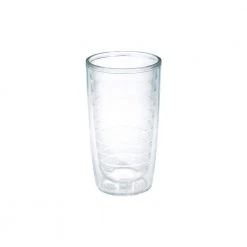 Tervis Clear 16 oz. Double Walled Insulated Tumbler - No Lid, Durable & Leak-Proof