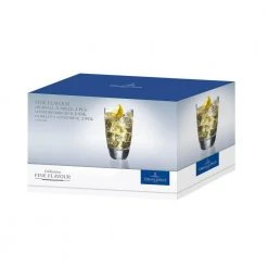 Villeroy & Boch American Bar Straight Bourbon 14.5 oz. Hiball Tumbler Set (2-Pack) - Premium Cocktail Glasses -Drinkware Shop clear villeroy boch highball glasses 1136158262 4f 1000