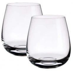 Villeroy & Boch Scotch Whisky Single Malt 13-1/2 oz. Islands Whisky Tumbler (2-Pack) - Premium Cocktail & Whiskey Glasses