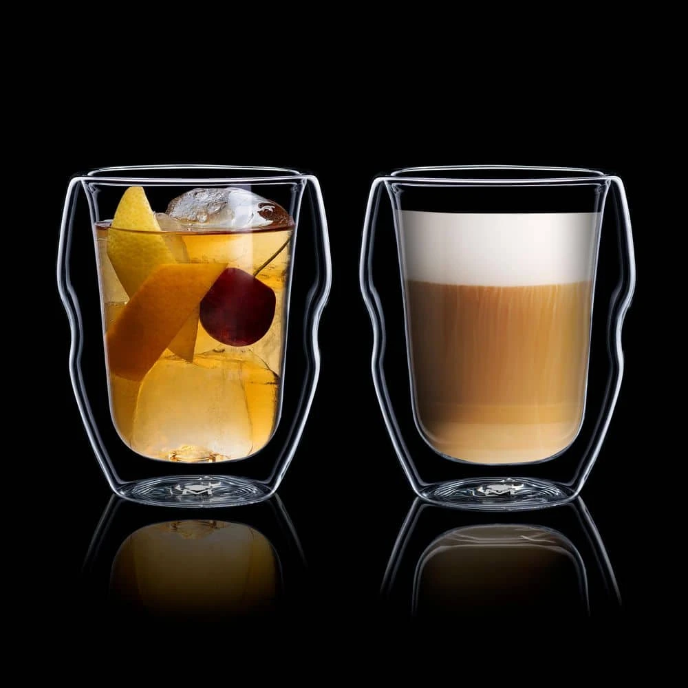 MasterPRO Set of 2 Whiskey Glasses - 12.85 oz | Premium Cocktail Glasses for Scotch, Bourbon & Whiskey Enthusiasts 2 MasterPRO Set of 2 Whiskey Glasses - 12.85 oz | Premium Cocktail Glasses for Scotch, Bourbon & Whiskey Enthusiasts - Image 2