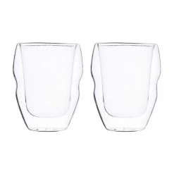 MasterPRO Set of 2 Whiskey Glasses - 12.85 oz | Premium Cocktail Glasses for Scotch, Bourbon & Whiskey Enthusiasts -Drinkware Shop clear whiskey glasses mpus60302 c3 1000